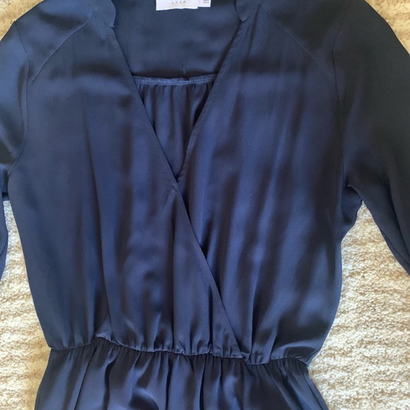 Navy blue polyester Lush dress. Size small - Picture 3 of 4